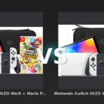Vergleich: Nintendo Switch OLED Weiß + Mario Party Jamboree + BlueBuilt Schutzhülle vs Nintendo Switch OLED Weiß + Super Mario Galaxy 1+2 + BlueBuilt Schutzhülle - Nintendo Switch OLED Bundle: Mario Party Jamboree vs. Super Mario Galaxy 1+2