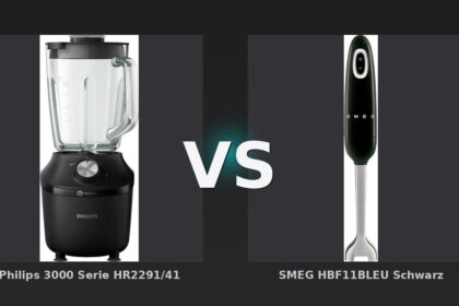 Vergleich: Philips 3000 Serie HR2291/41 vs SMEG HBF11BLEU Schwarz - Philips HR2291/41 vs SMEG HBF11BLEU – Standmixer im Preis-Leistungs-Vergleich
