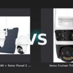 Vergleich: Reolink Argus B440 + Solar Panel 2 Doppelpack vs Imou Cruiser Triple 11MP - Reolink Argus B440 vs. Imou Cruiser Triple 11MP: Akku-Flexibilität gegen 11MP-Überwachung
