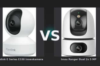 Vergleich: Reolink E Series E330 Innenkamera vs Imou Ranger Dual 2x 5 MP - Reolink E330 vs. Imou Ranger Dual: Der Kampf der Innenkameras