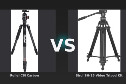 Vergleich: Rollei C6i Carbon vs Sirui SH-15 Video Tripod Kit - Rollei C6i Carbon vs Sirui SH-15 Video Tripod Kit: Leichtgewicht trifft Schwergewicht