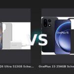 Vergleich: Samsung Galaxy S26 Ultra 512GB Schwarz 5G + Basis-Zubehörset vs OnePlus 15 256GB Schwarz 5G + Basis-Zubehörset - Galaxy S26 Ultra vs OnePlus 15: Wer bietet 2026 das bessere Gesamtpaket?