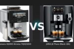 Vergleich: Siemens EQ900 iAroma TQ925E03 vs JURA J8 Piano Black (EA) - Siemens EQ900 vs JURA J8: Der Vollautomaten-Vergleich