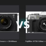 Vergleich: Sony A7C II Schwarz + 28-60mm vs Fujifilm X-T50 Silber + XC 15-45mm f/3.5-5.6 OIS PZ - Sony A7C II vs. Fujifilm X-T50: Vollformat oder Hochauflösender APS-C?