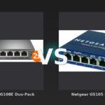 Vergleich: TP-Link TL-SG108E Duo-Pack vs Netgear GS105 Duo Pack - TP-Link TL-SG108E Duo-Pack vs Netgear GS105 Duo Pack: Managed-Vielfalt gegen Einfachheit