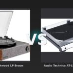 Vergleich: Victrola Eastwood LP Braun vs Audio Technica AT-LP60XBT Weiß - Victrola Eastwood LP vs Audio Technica AT-LP60XBT: Automatik und Preis entscheiden