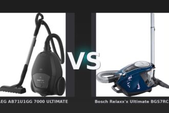 Vergleich: AEG AB71U1GG 7000 ULTIMATE vs Bosch Relaxx'x Ultimate BGS7RCL - AEG AB71U1GG 7000 Ultimate vs. Bosch Relaxx'x Ultimate BGS7RCL: Der Kampf der Bodenstaubsauger-König