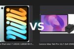 Vergleich: Apple iPad mini 7 (2024) 128GB Wi-Fi Blau vs Lenovo Idea Tab Pro 12,7 Zoll 256GB WLAN Grau Mattes Display + BlueBuilt Ladegerät - iPad mini 7 vs. Lenovo Idea Tab Pro: Kompaktes Kraftpaket gegen Multimedia-Bolide