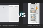 Vergleich: Beko TSE1285N + Beko FNE1074N vs Liebherr CNc 5023-22 - Beko Duo vs. Liebherr CNc 5023: Preis-Leistungs-Duell der Großkühlschränke