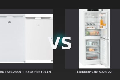Vergleich: Beko TSE1285N + Beko FNE1074N vs Liebherr CNc 5023-22 - Beko Duo vs. Liebherr CNc 5023: Preis-Leistungs-Duell der Großkühlschränke