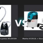 Vergleich: Bosch Serie 8 In'genius BGL8X329 vs Makita VC2512L + Staubsaugerbeutel (5x) - Bosch Serie 8 In'genius BGL8X329 vs. Makita VC2512L: Komfortabler Haushaltsstaubsauger trifft auf ro