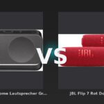 Vergleich: Bose SoundLink Home Lautsprecher Grau vs JBL Flip 7 Rot Doppelpack - Bose SoundLink Home vs. JBL Flip 7: Der Kampf um den besten Klang für unterwegs