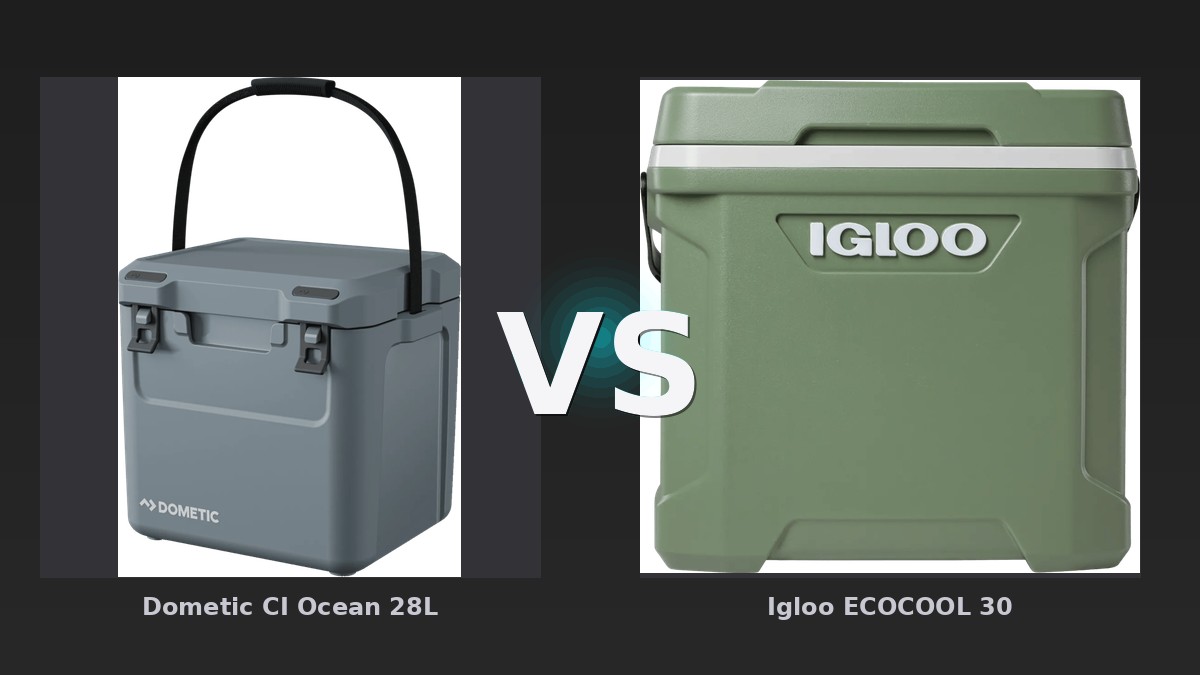 Vergleich: Dometic CI Ocean 28L vs Igloo ECOCOOL 30 - Dometic CI Ocean 28L vs. Igloo ECOCOOL 30: Der Kühlboxen-Test, der zeigt, warum Volumen nicht alles
