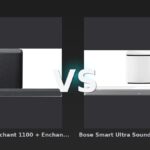 Vergleich: Harman Kardon Enchant 1100 + Enchant Sub vs Bose Smart Ultra Soundbar + Bass Module 700 Weiß - Harman Kardon Enchant 1100 vs. Bose Smart Ultra: Der Kampf der Premium-Soundbars