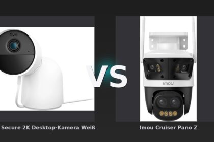Vergleich: Hue Secure 2K Desktop-Kamera Weiß vs Imou Cruiser Pano Z - Philips Hue Secure 2K vs. Imou Cruiser Pano Z: Der Pano-Sieger kommt von Imou