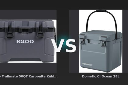 Vergleich: Igloo Trailmate 50QT Carbonite Kühlbox vs Dometic CI Ocean 28L - Igloo Trailmate 50QT vs. Dometic CI Ocean 28L: Der große vs. der kompakte Kühlmeister