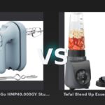 Vergleich: Kenwood QuickMix Go HMP40.000GY Sturmblau vs Tefal Blend Up Essential BL1EHB - Kenwood QuickMix Go HMP40.000GY vs. Tefal Blend Up Essential BL1EHB: Der Preis-Leistungs-Kracher sch