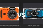 Vergleich: Kodak WPZ 2 Unterwasserkamera-Set vs Pentax WG-90 Blau - Kodak WPZ 2 vs. Pentax WG-90: Der Kampf der robusten Unterwasserkameras