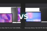 Vergleich: Lenovo Idea Tab Pro 12,7 Zoll 256GB WLAN Grau Mattes Display + Book Case Grau vs Samsung Galaxy Tab S10 FE 10,9 Zoll 256GB Wi-Fi Hellblau + BlueBuilt Book Case Schwarz - Lenovo Idea Tab Pro vs. Samsung Galaxy Tab S10 FE: Der Preis-Leistungs-Kracher gegen den Marken-Soli