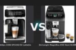 Vergleich: Philips 3300 EP3343/50 LatteGo vs De'Longhi Magnifica EVO Next ECAM310.60.GB - Philips 3300 EP3343/50 vs. De'Longhi Magnifica EVO Next: Der Milchschaum-Showdown
