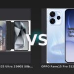 Vergleich: Samsung Galaxy S25 Ultra 256GB Silber 5G + BlueBuilt Book Case Schwarz vs OPPO Reno15 Pro 512GB Hellblau 5G - Samsung Galaxy S25 Ultra vs. OPPO Reno15 Pro: Der Kampf um die Smartphone-Krone im Jahr 2026
