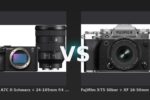 Vergleich: Sony A7C II Schwarz + 24-105mm f/4 G OSS vs Fujifilm X-T5 Silber + XF 16-50mm f/2.8-4.8 R LM WR - Sony A7C II vs. Fujifilm X-T5: Vollformat-Kompaktheit trifft APS-C-Leistung