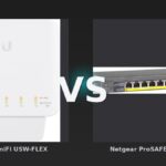 Vergleich: Ubiquiti UniFi USW-FLEX vs Netgear ProSAFE GS110TP - Ubiquiti UniFi USW-Flex vs. Netgear ProSAFE GS110TP: Der Kampf der kompakten PoE-Switches