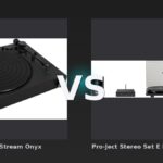 Vergleich: Victrola Stream Onyx vs Pro-Ject Stereo Set E Phono Schwarz - Victrola Stream Onyx vs. Pro-Ject Stereo Set E Phono: Streaming-Komfort trifft audiophile Klassik